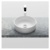 Умывальник (раковина) накладной из литого мрамора Ravak MOON-1 XJN01300000 - фото 1
