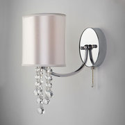 Eurosvet 10084/1 хром/прозрачный хрусталь Strotskis фото