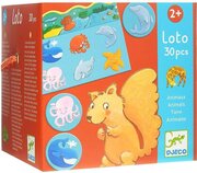 Djeco Семейная настольная игра Лото Животные фото