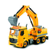 Funky Машина пластиковая FT61111 Экскаватор-конструктор 1:12 фото