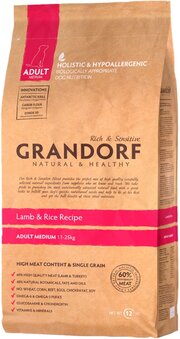 Grandorf Adult Medium Breed Lamb/Rice фото