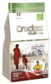 Crockex Корм для собак Wellness Adult Medio-Maxi ягненок с рисом фото