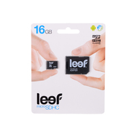 Leef microSDHC Class 10 16GB + SD adapter