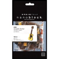 Nanoblock Miniature NBC-096 Акустическая Гитара