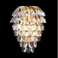 Crystal Lux Charme AP2+2 LED Gold/Transparent
