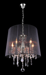 Eurosvet 2045/5 хром/черный фото