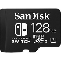 Sandisk microSDXC card for Nintendo Switch SDSQXAO-128G-GN6ZA 128GB