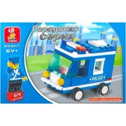 SLUBAN Городская серия M38-B0177 Police Car фото